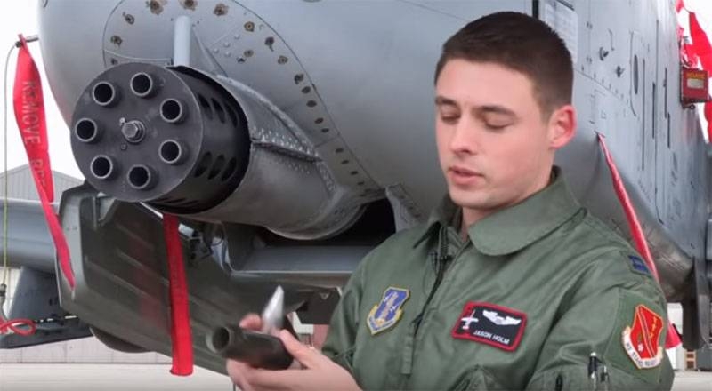 В США собрались утилизировать снаряды с обеднённым ураном для авиационных пушек GAU-8 и танков