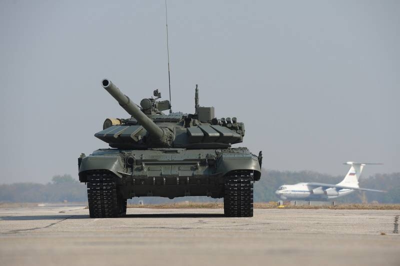 Какую боевую технику показали Медведеву на сербском параде