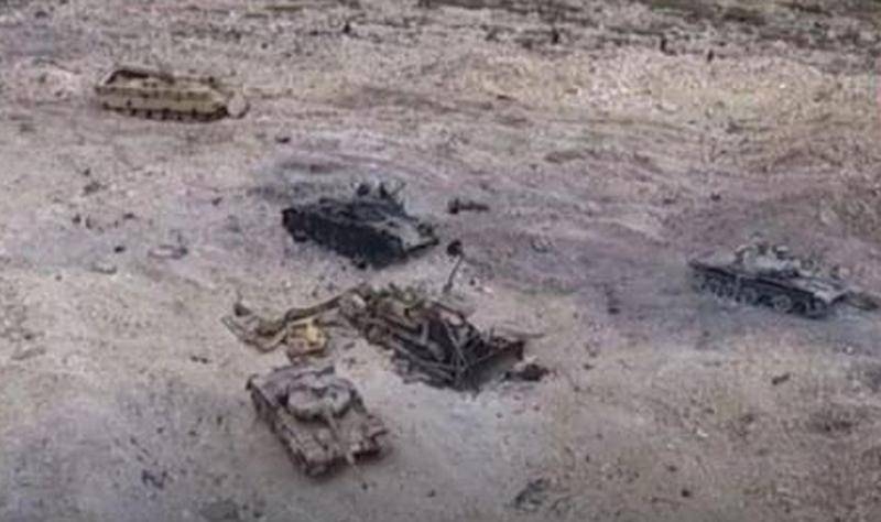 Вьетнамские репортёры: Усиленная броня сирийских Т-62 эти танки не спасает