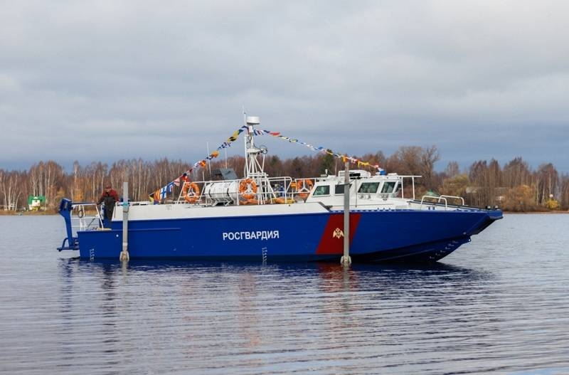 Два новых катера БК-16 проекта 02510 поступили на вооружение Росгвардии