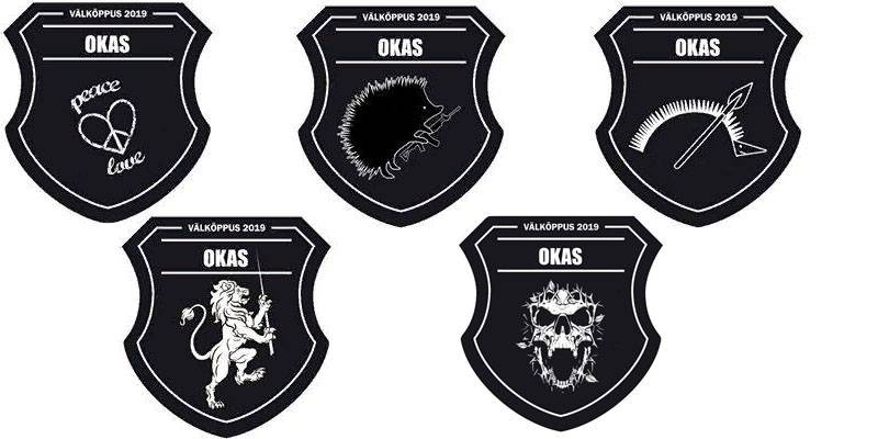 В Эстонии выбирали шеврон для вызванных на сборы OKAS-2019 резервистов