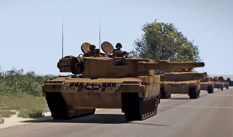 «Леопард-2» турецкой армии стал жертвой курдской ракеты