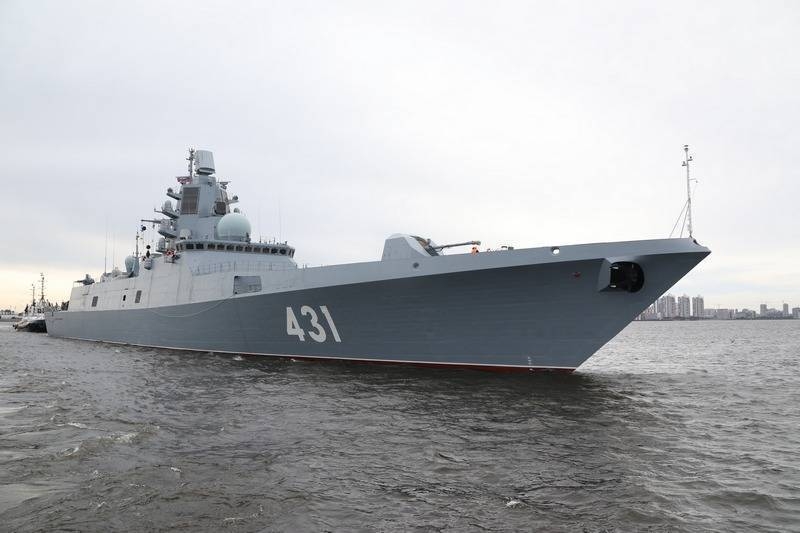 Фрегат "Адмирал Касатонов" вышел в Белое море для испытания вооружения