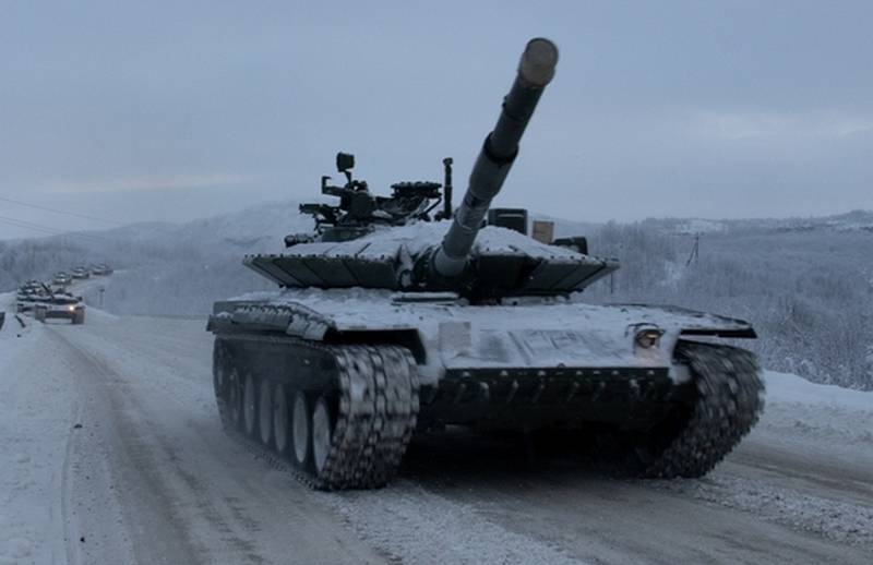200-я ОМБ СФ закончила перевооружение на модернизированные Т-80БВМ
