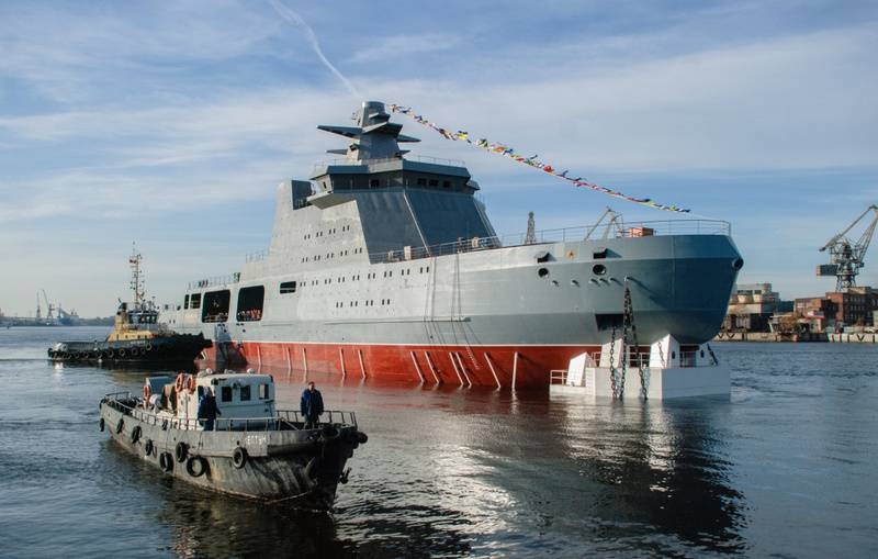 ВМФ РФ намерен вооружиться боевыми ледоколами
