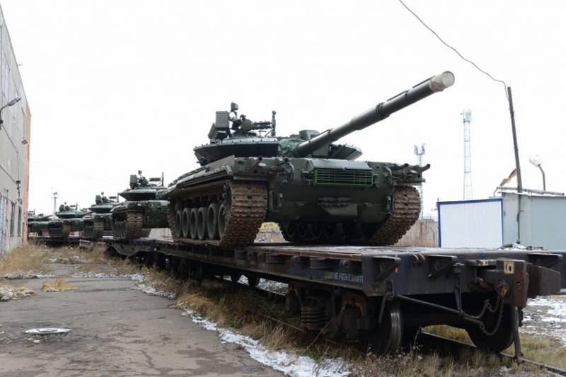 Минобороны получило партию модернизированных танков Т-80БВМ