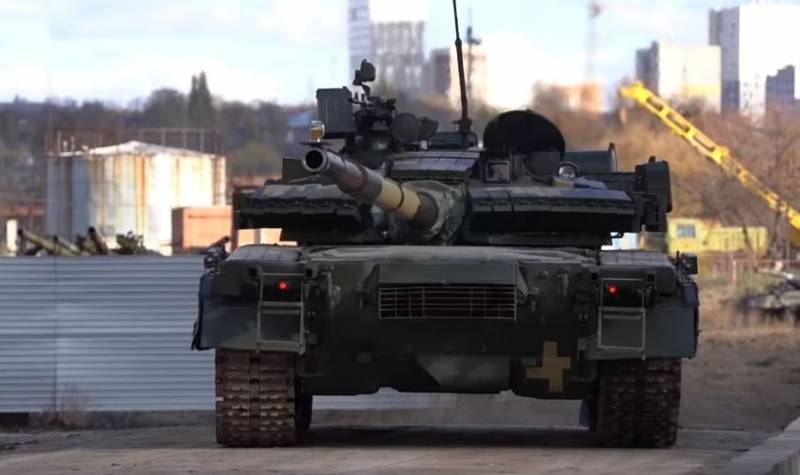 Украинский танк Т-80БВ прошел «коньячный тест»