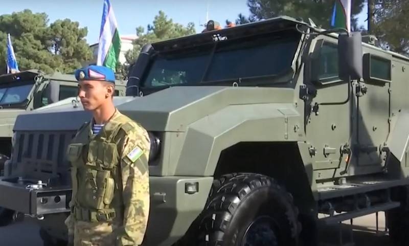 Узбекские военные выбрали российские "Тайфуны" вместо американских MRAP