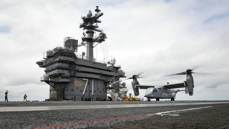 В США разрабатывают транспортные конвертопланы CMV-22B Osprey для авианосцев