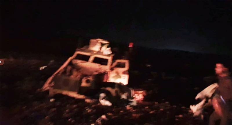 Сообщается о мощном взрыве на пути турецкой военной колонны на севере Сирии