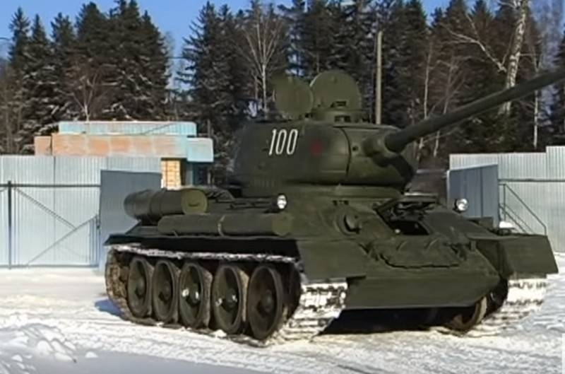 Легендарному советскому танку Т-34 исполнилось 80 лет