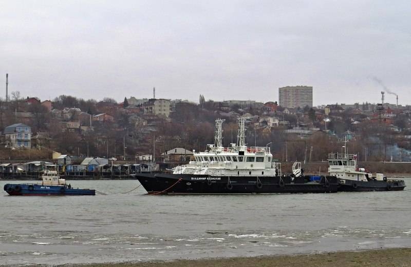 Два БГК проекта 23040Г вышли в Чёрное море на прохождение испытаний