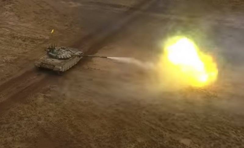Безупречная стрельба из белорусского Т-72Б попала на видео