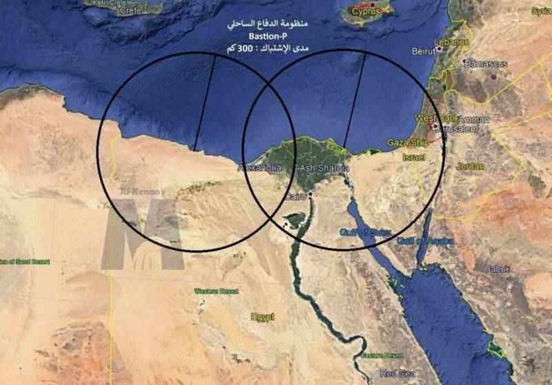 В Израиле: Береговой комплекс «Бастион-П» лишит превосходства над Египтом