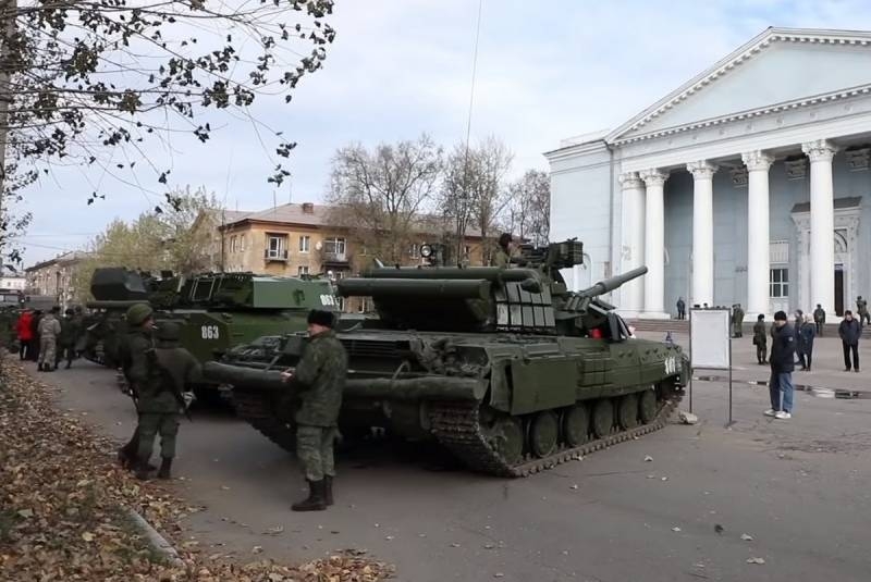 Трофейный танк «Булат» получил новое бронирование на Донбассе