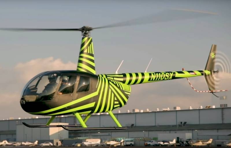 В Калифорнии продемонстрировали беспилотный вертолет на базе Robinson R-44