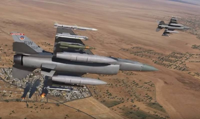 «Беспрецедентные испытания»: F-16 сбил дрон ракетой класса «воздух-земля»