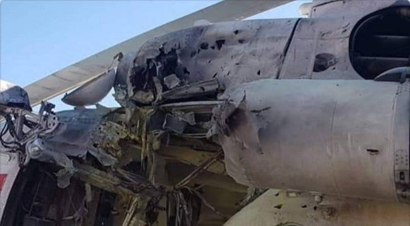 Талибами подбит вертолет Ми-8 частной оборонной компании Молдавии
