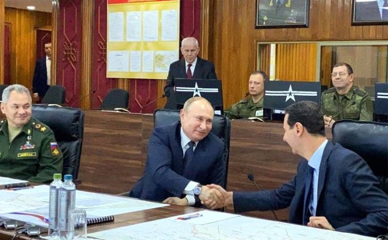 Владимир Путин прибыл в Сирию