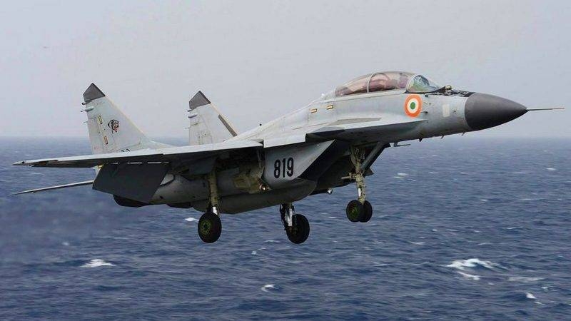 Индия не направляла запрос на поставку МиГ-29К для авианосца «Викрант»