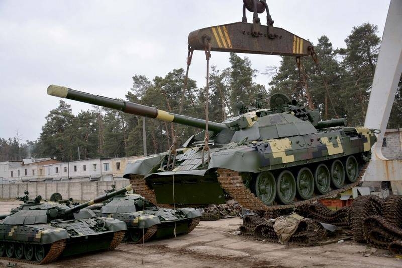 В Киеве рассказали о модернизации танков Т-72АМТ для ВСУ