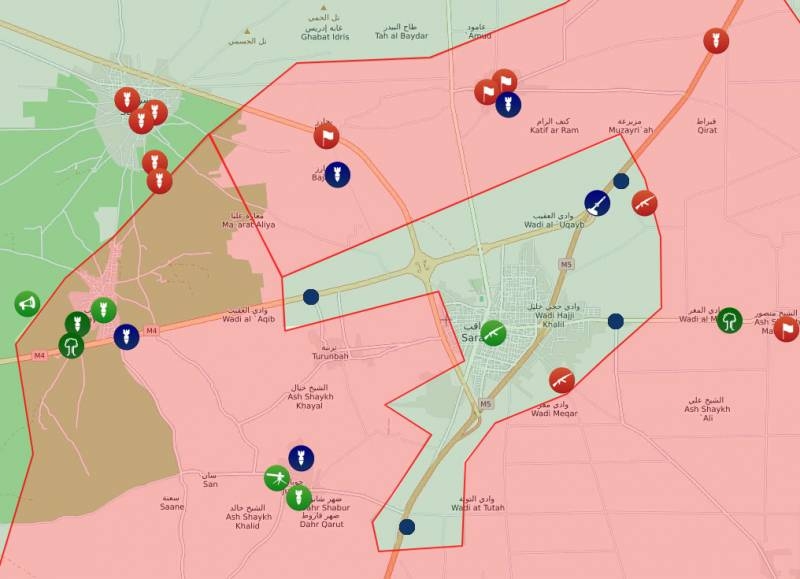 Сирийская армия замкнула кольцо окружения вокруг Серакиба