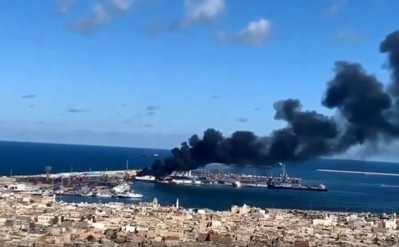 Силы Хафтара подтвердили уничтожение груза турецкого оружия в порту Триполи