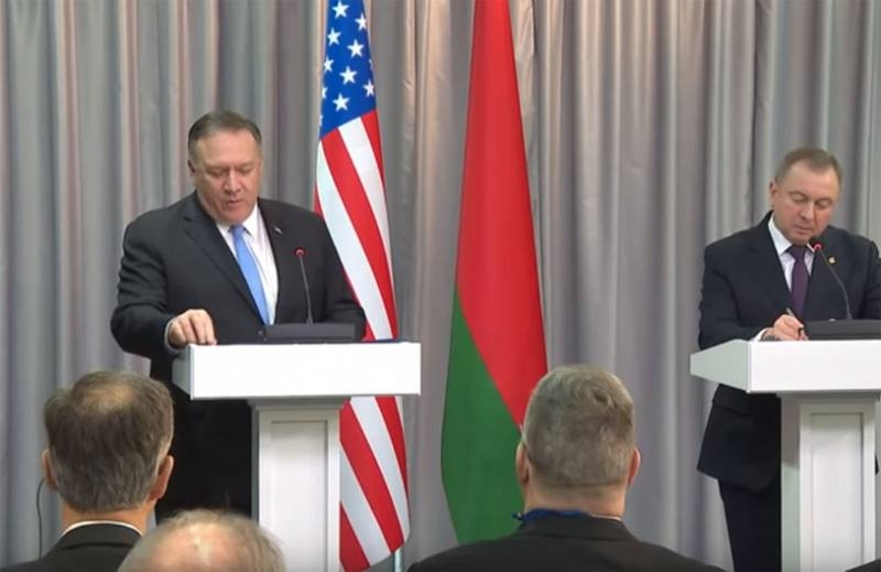 Белорусский МИД: США выражают поддержку суверенитету Беларуси
