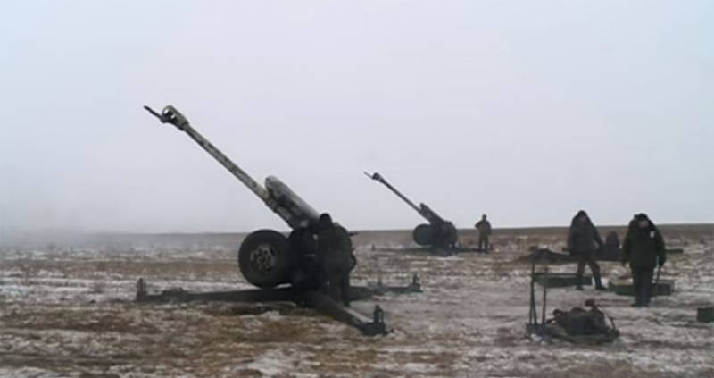 В штабе ООС заявили, что НМ ЛДНР обстреляли свои же позиции с применением 122-мм орудий