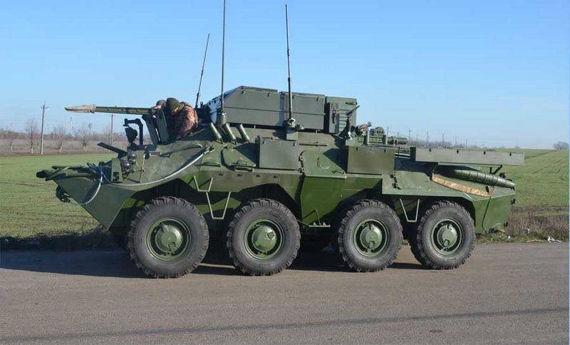 ВСУ приняли на вооружение новую КШМ К-1450 на базе БТР-70КШ