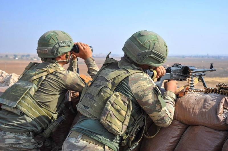 Турецкий спецназ провёл операцию против курдских вооружённых отрядов в Сирии