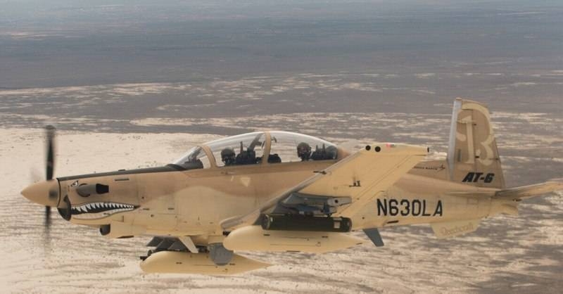 Американские ВВС закупят самолёты А-29 Super Tucano и AT-6 Wolverine