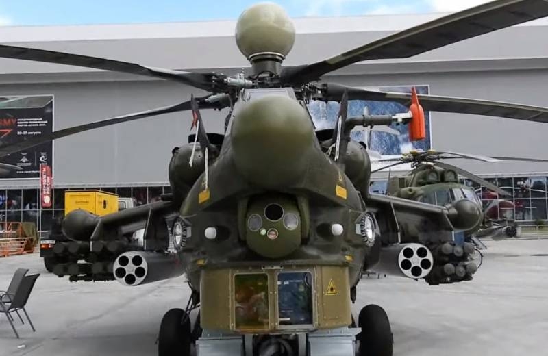 Ми-28Н показал себя как эффективное средство борьбы с танками в Сирии