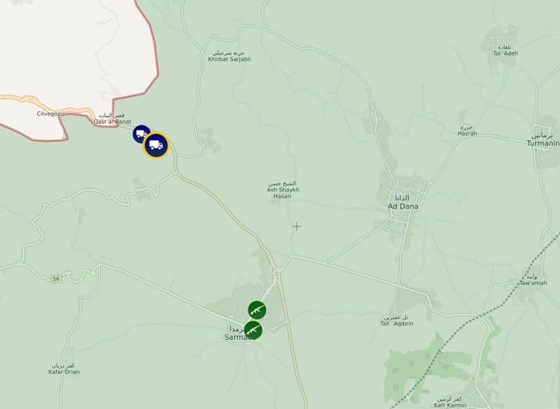 Сирия, 13 марта: турецкий конвой с бензовозами и бульдозерами вошёл в Идлиб