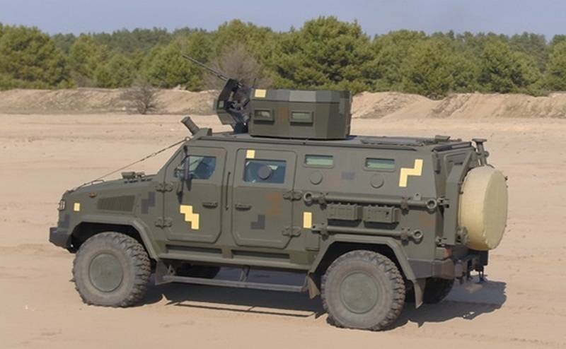 Украинский бронеавтомобиль «Козак-2М1» принят на вооружение ВСУ