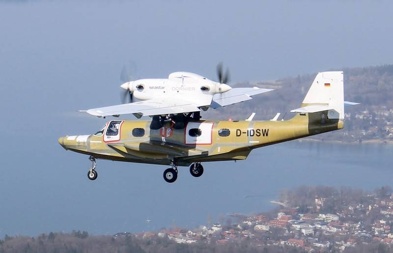 В Германии совершил первый полёт самолёт-амфибия Dornier Seastar CD2