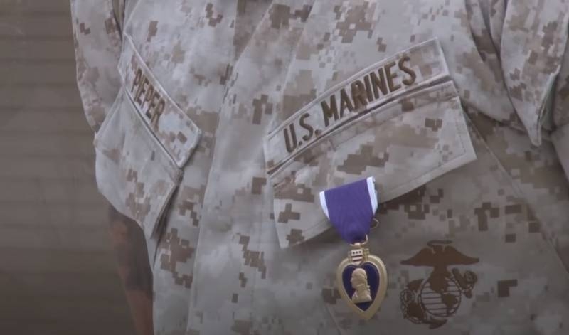 Медаль нашла героев: «Пурпурное сердце» получат военные США за лёгкие травмы