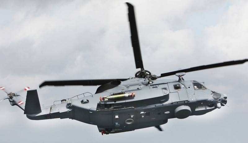 В Ионичекском море потерпел крушение палубный вертолет ВМС Канады