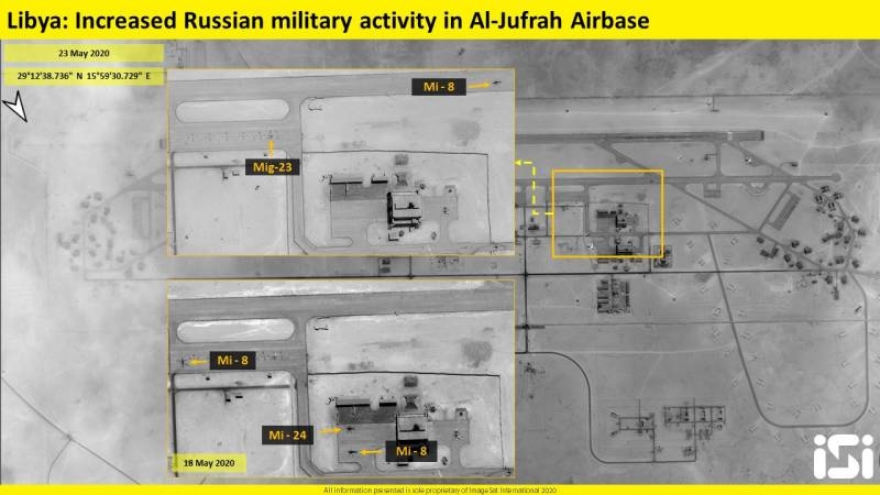 Израильский спутник-шпион показал снимки «российских самолётов, вертолётов и радара» в Ливии