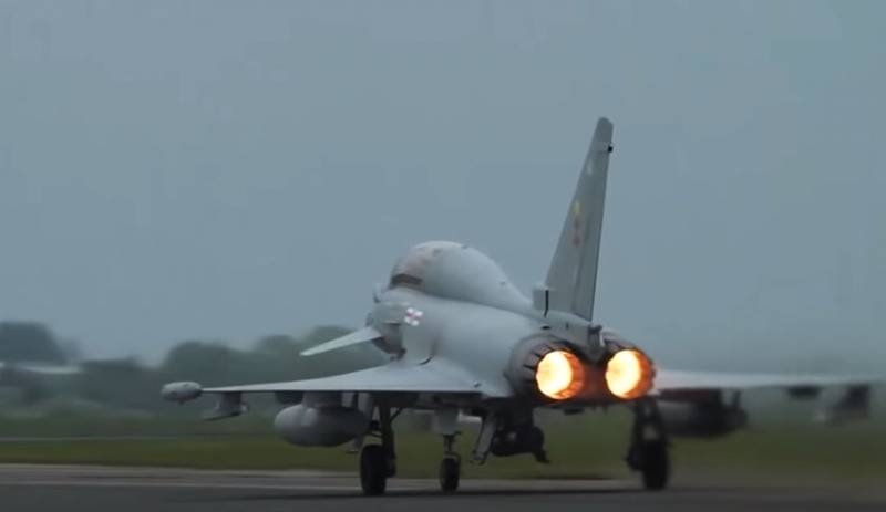 Британия перебрасывает самолёты Typhoon и 150 военнослужащих в литовский Шяуляй