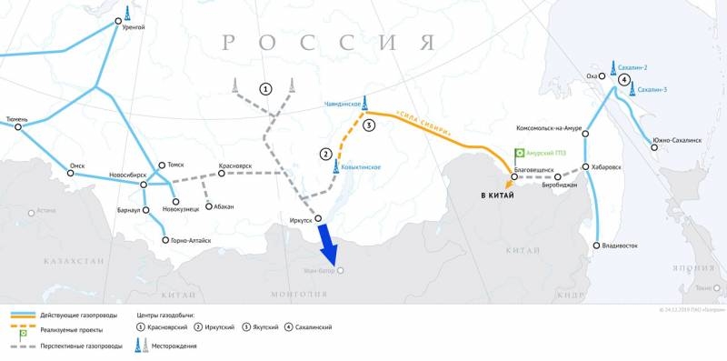 Газопровод «Сила Сибири-2» позволит объединить газотранспортную инфраструктуру России