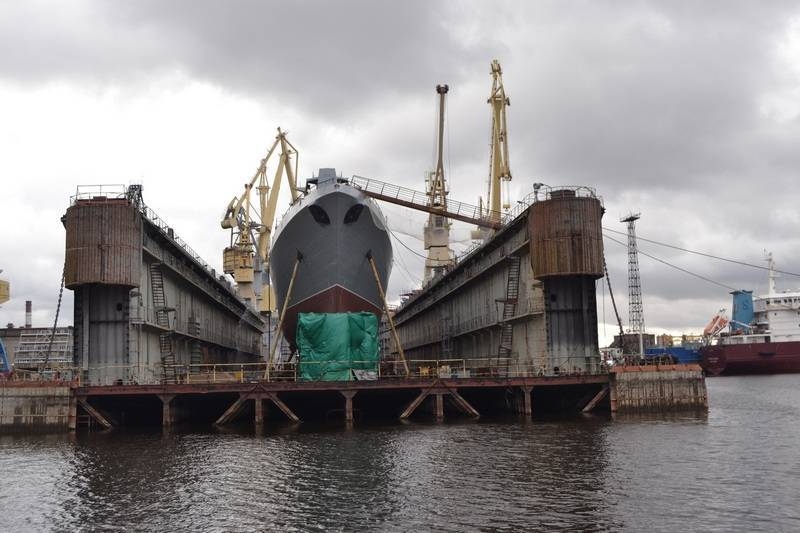 Названы новые сроки спуска на воду фрегата проекта 22350 «Адмирал Головко»