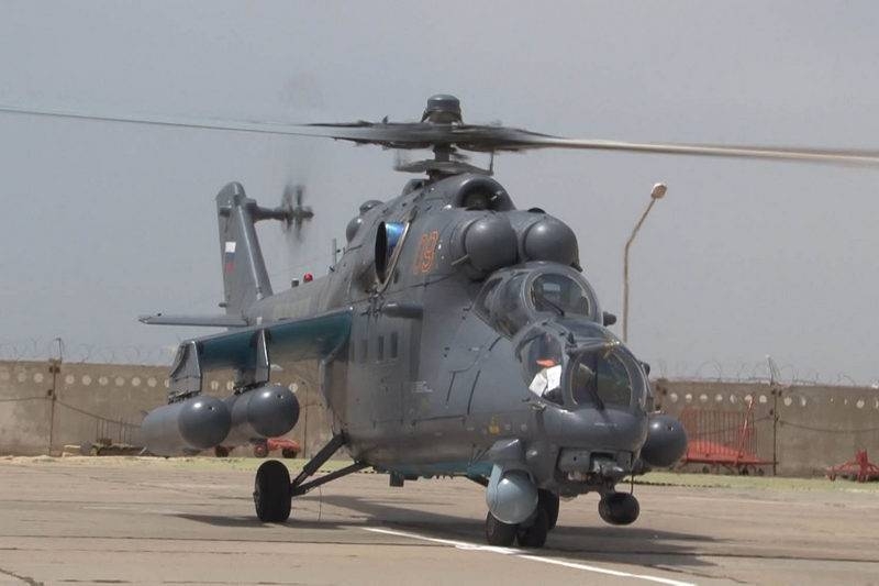 ВВС Казахстана пополнились новыми ударными вертолётами Ми-35М