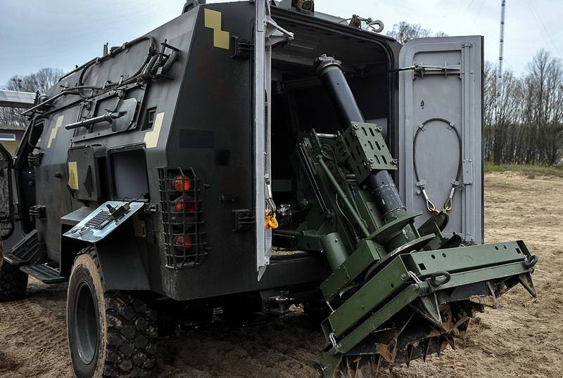 Полученные ВСУ миномёты БАРС-8ММК оказались непригодными для стрельбы