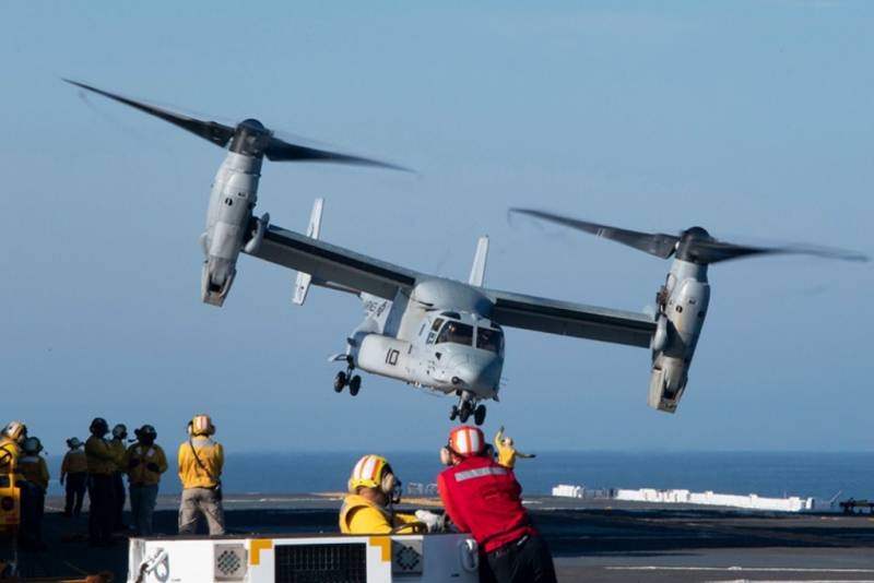США нашли покупателя для V-22В Osprey, который поможет бороться с Китаем