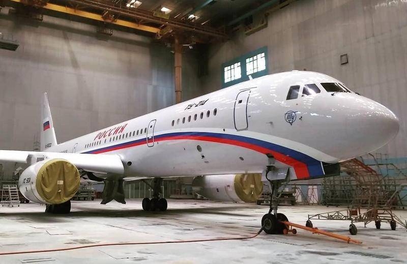 В Казани построен второй самолёт Ту-214ПУ для СЛО «Россия»