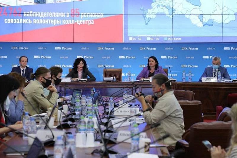 Данные о предварительных итогах голосования по Конституции. Опрос