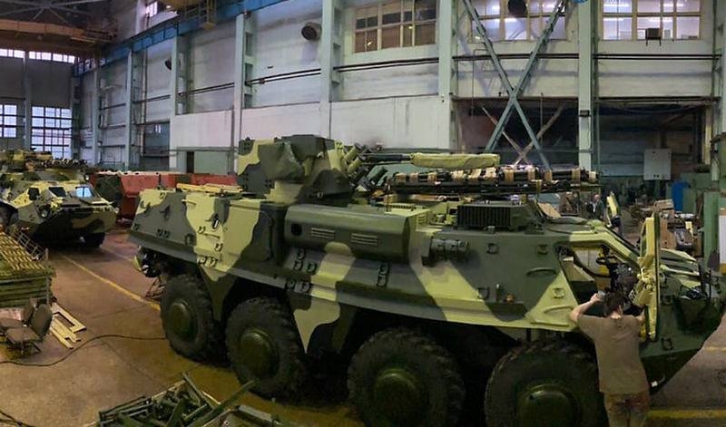 ВСУ продолжают получать бронетранспортёры БТР-4 из некачественной стали