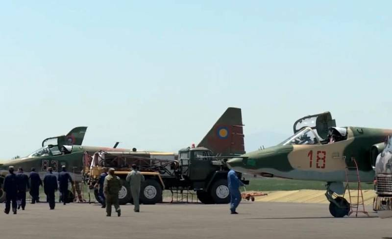 Чиновник Азербайджана: Два армянских Су-25 врезались в гору