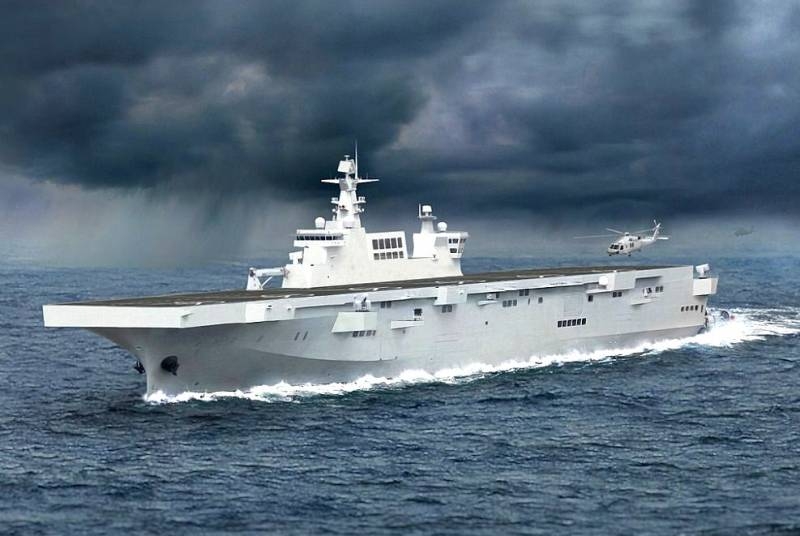 В Китае рассказали, как планируют использовать УДК проекта Type 076